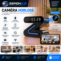 Caméra horloge Full HD discrète